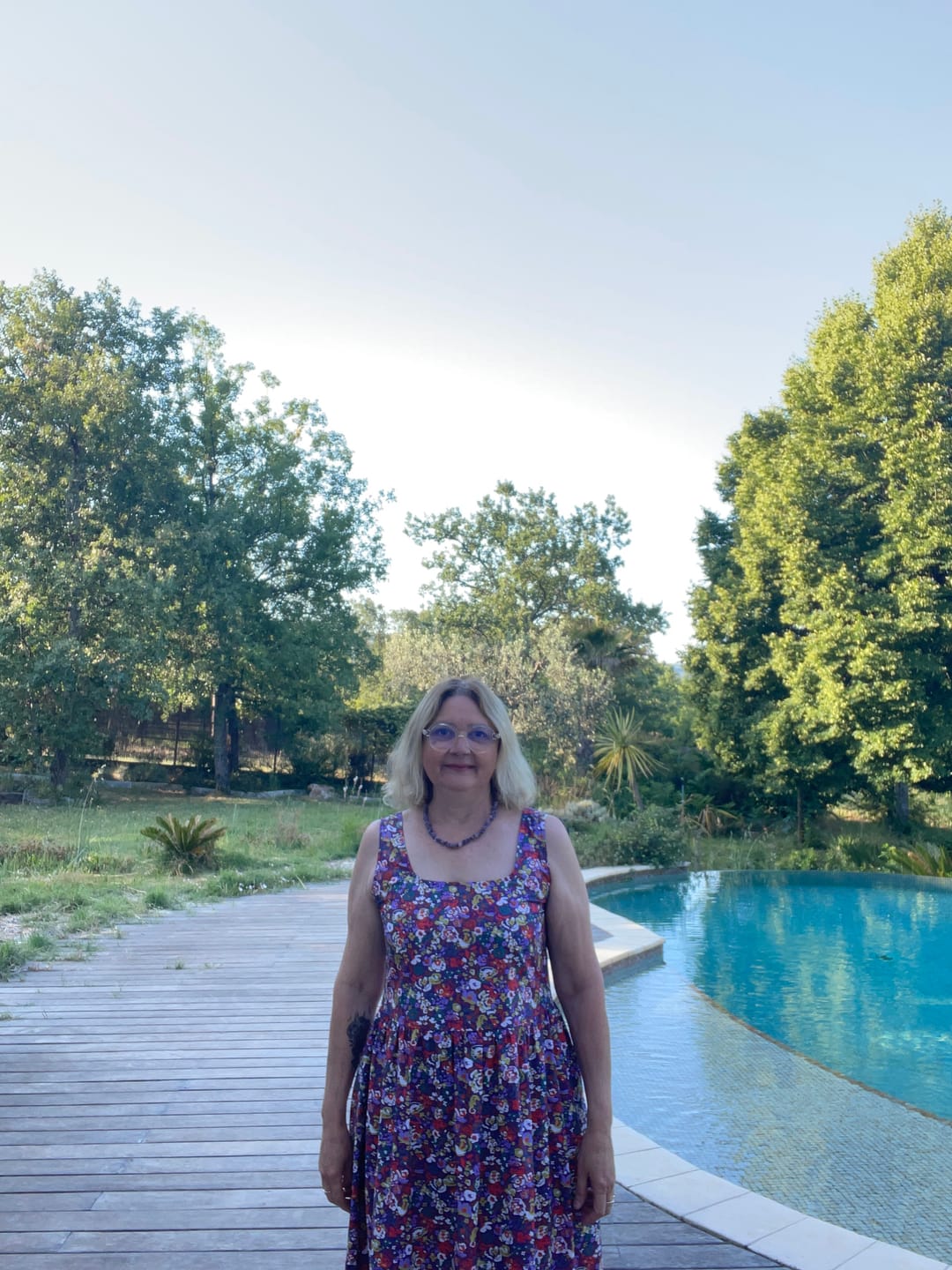 Customer photo review of Blouse Madeleine – Jardin Pastel
