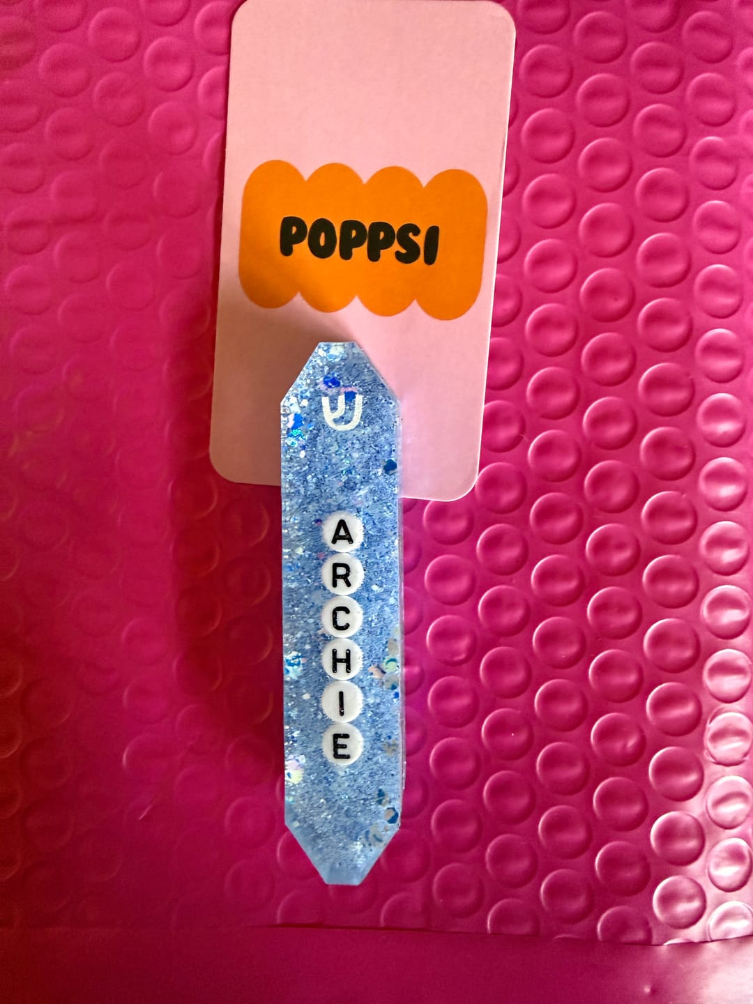Customer photo review of Build Your Own Mezuzah
