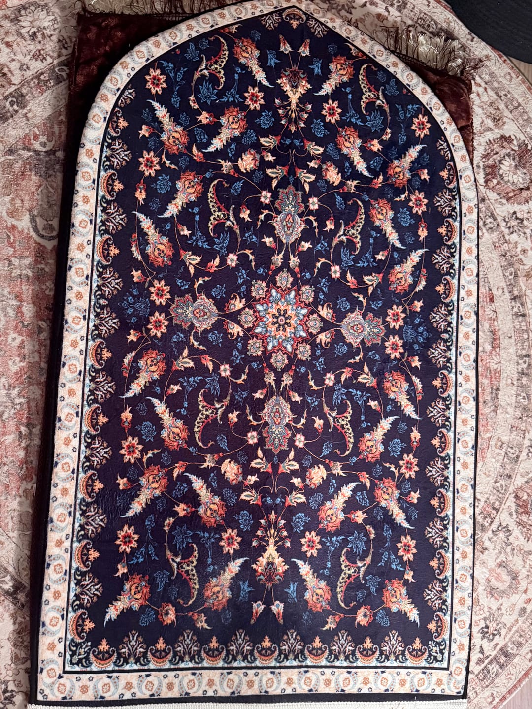 Customer photo review of Barakah Padded Prayer Mat