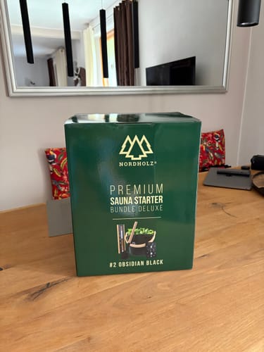 Customer photo review of Sauna Starter Bundle Deluxe