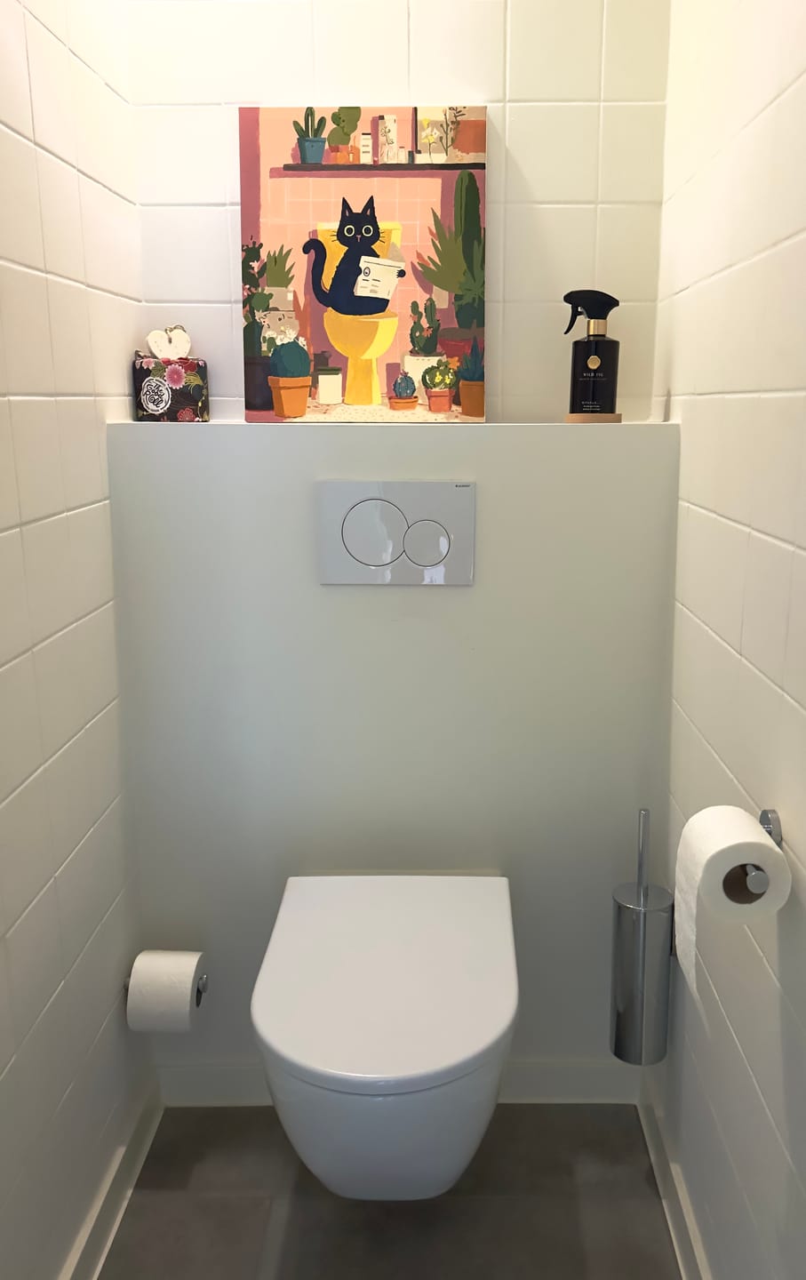 Customer photo review of De zwarte kat op het toilet