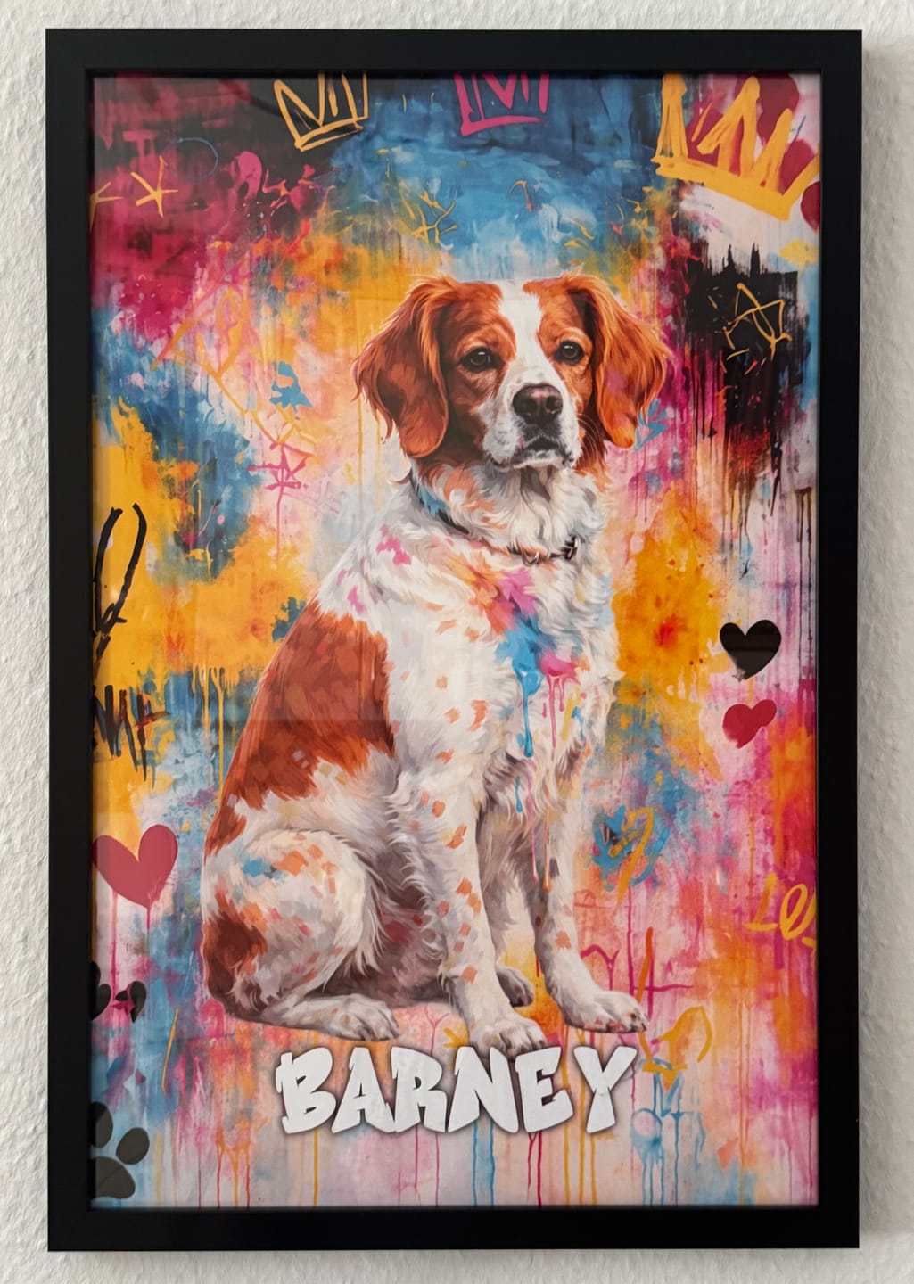 Customer photo review of Personalisiertes Poster - Graffiti