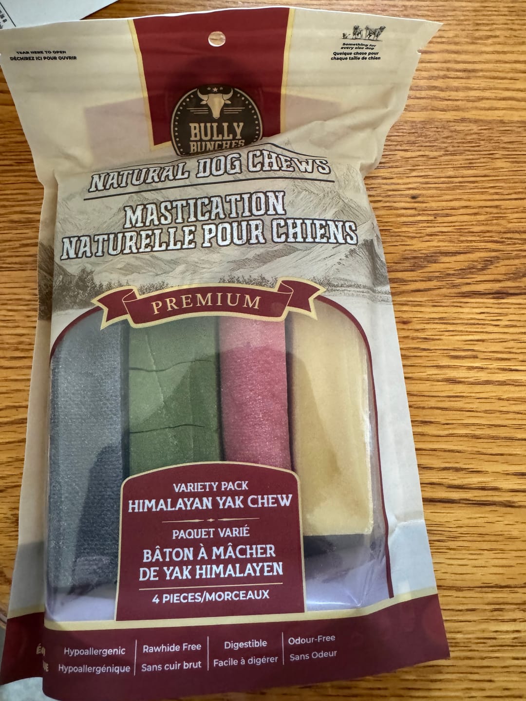 Customer photo review of Himalayan Yak Chew Flavor Pack