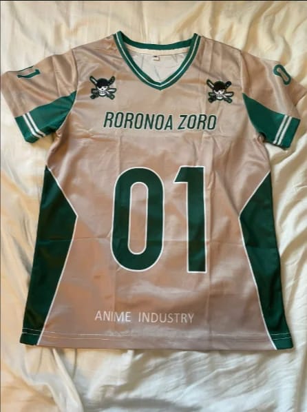 Customer photo review of Zoro 01 One Piece Jerseys