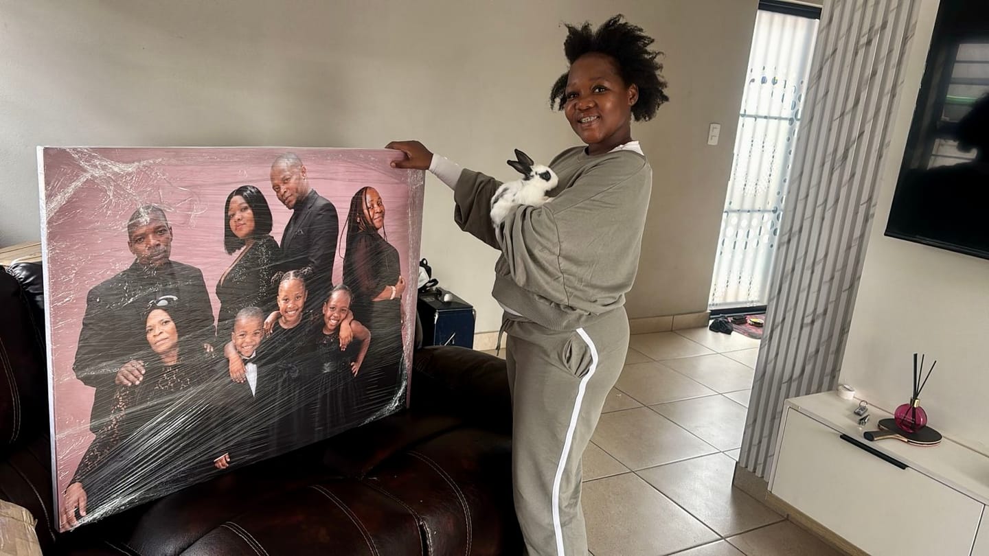 Customer photo review of Single Canvas Options (A5 - A0)