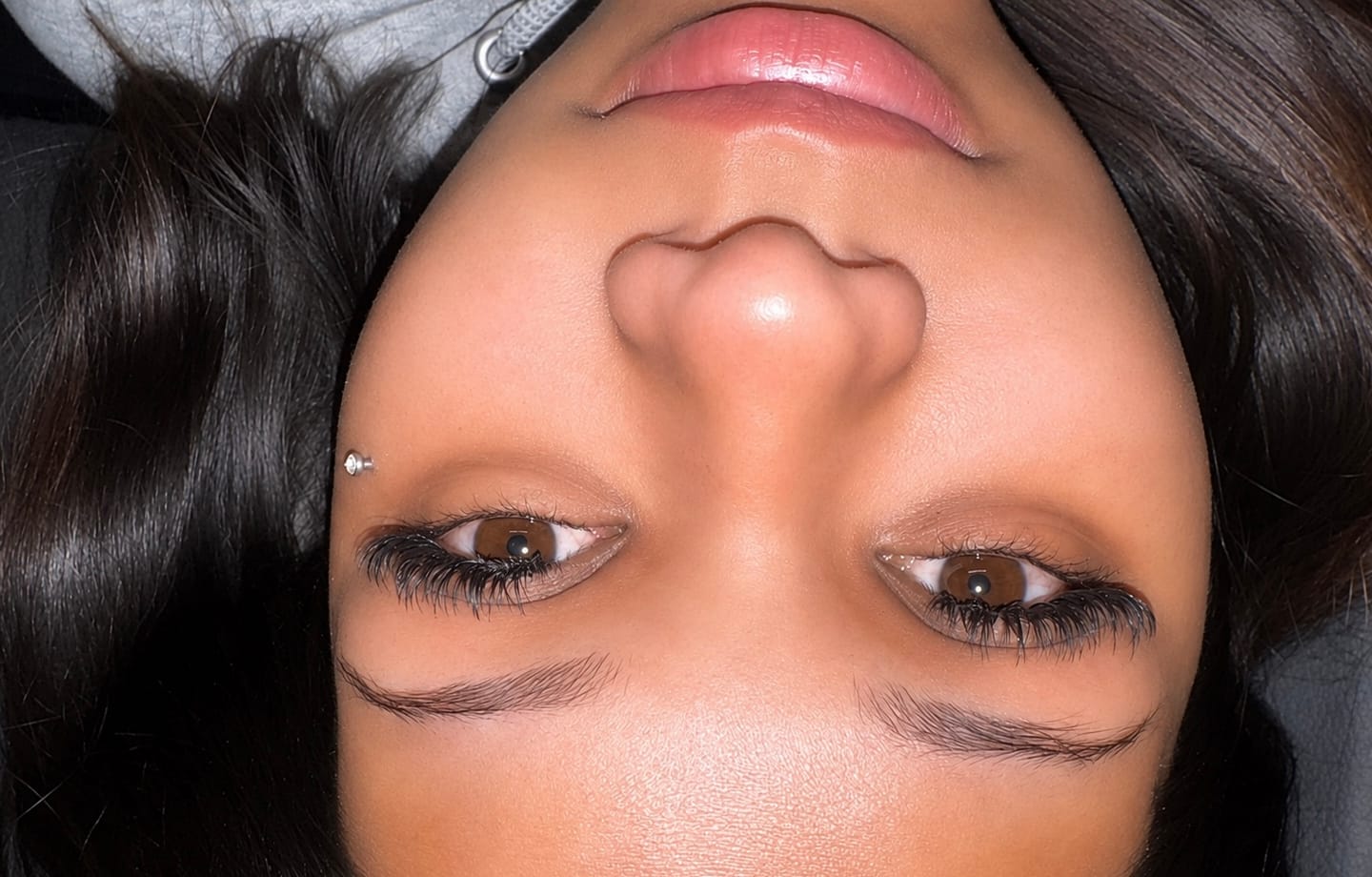 Customer photo review of Free Samples for NEW Customers - Pro Super Easy Fan Lashes