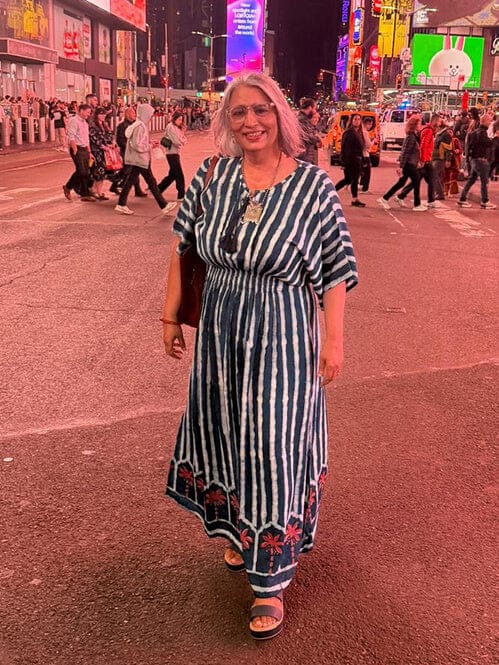 Customer photo review of Mrignayani Maxi Dress