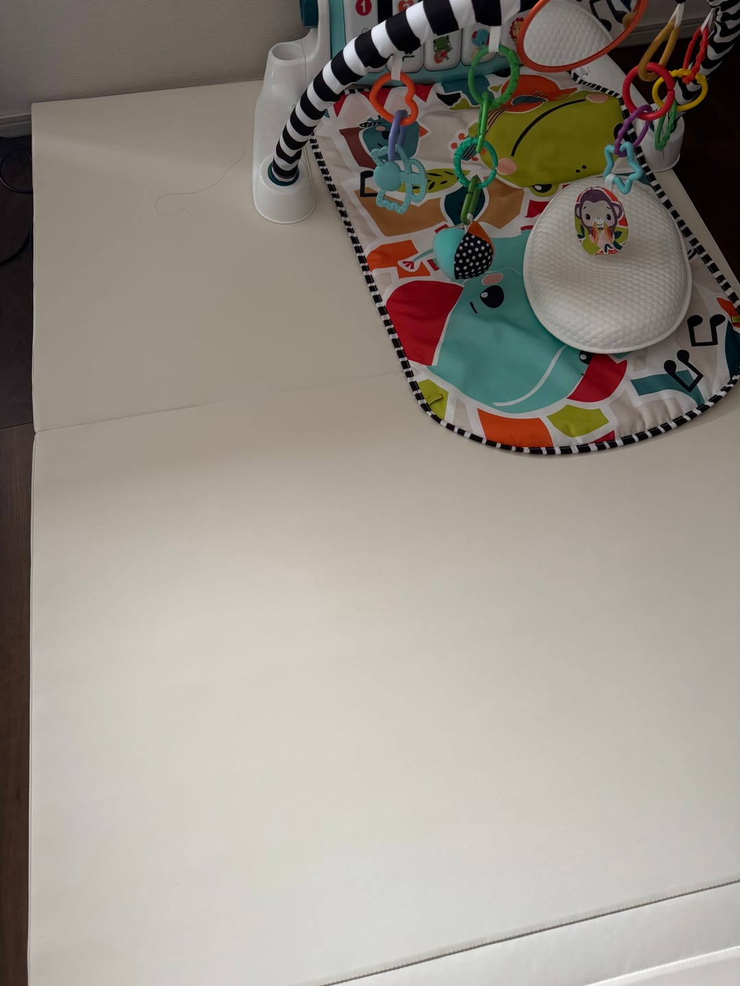 Customer photo review of PARKLON 抗菌 折りたたみプレイマット クリーンフォルダーマット