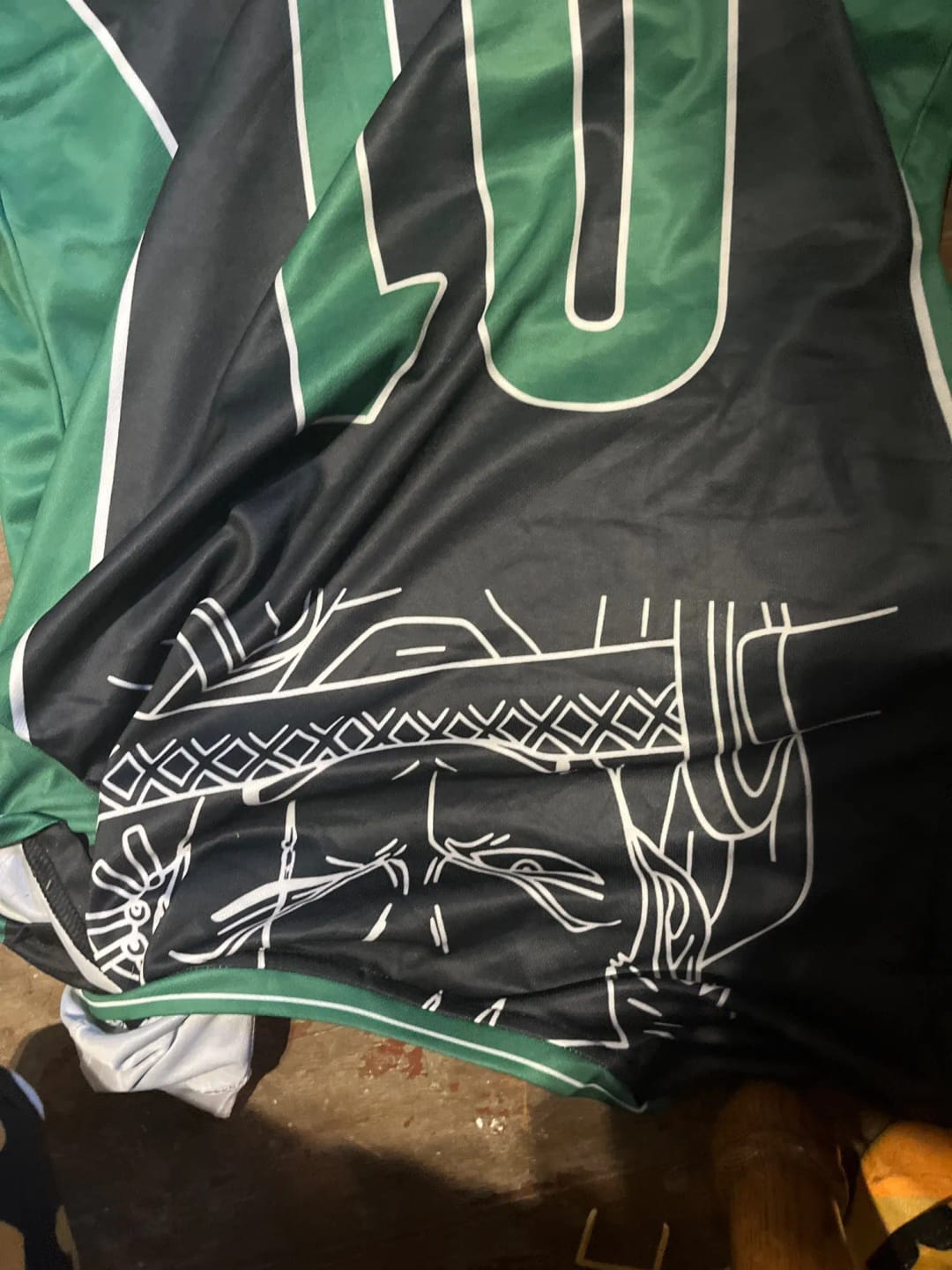 Customer photo review of Zoro 01 One Piece Jerseys