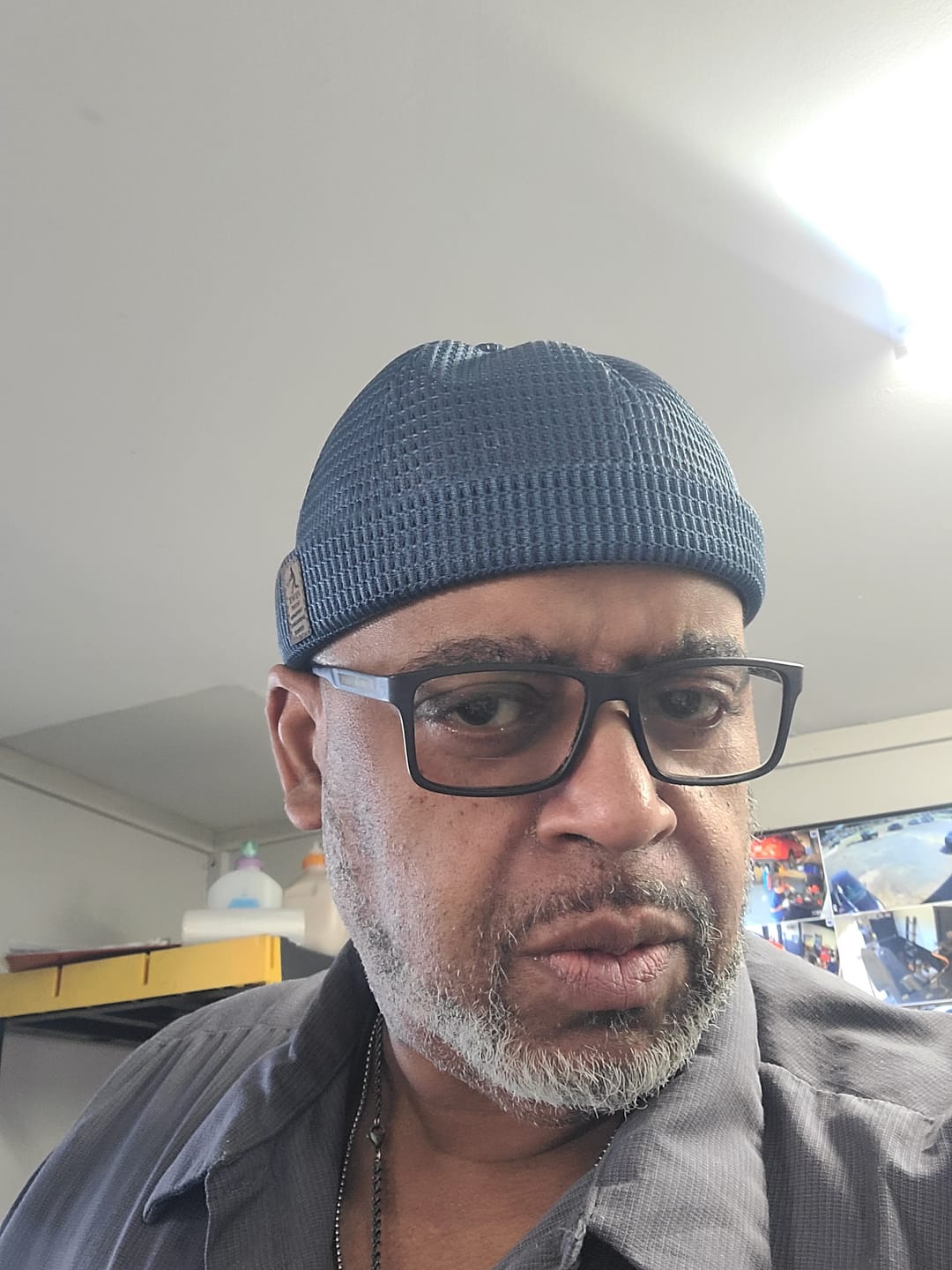 Customer photo review of Men’s Breathable Brimless Docker Hat – Lightweight Mesh Skull Cap for Summer Outdoor Wear