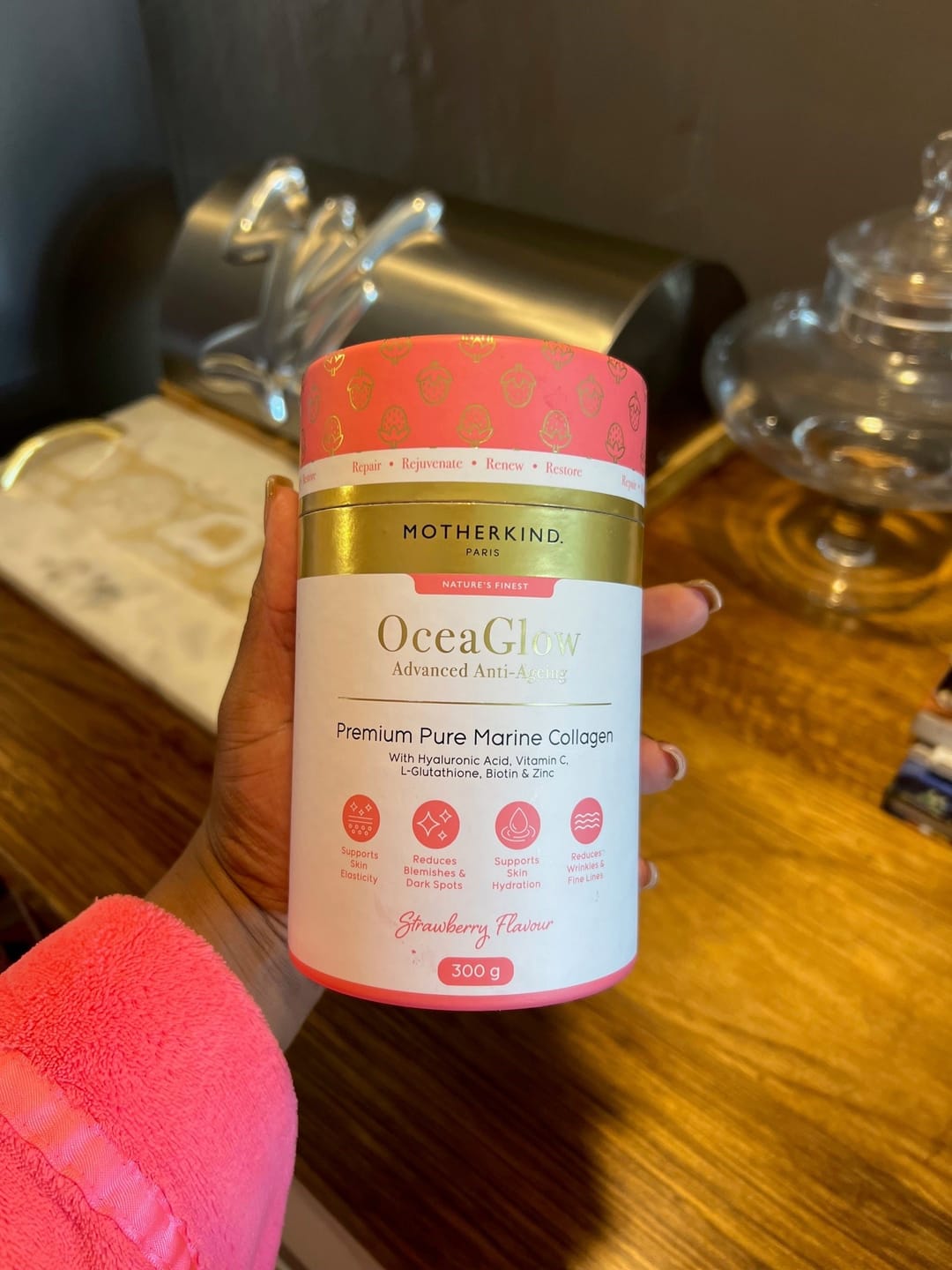 Customer photo review of OceaGlow Marine Collagen - Starter kit