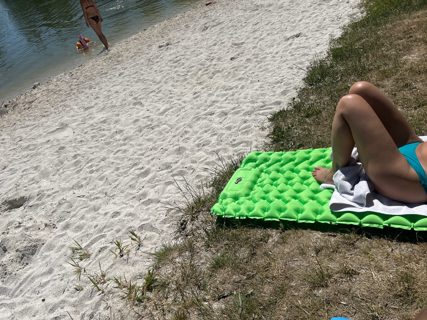Customer photo review of Ultraleichte & kompakte Isomatte - perfekt für unterwegs