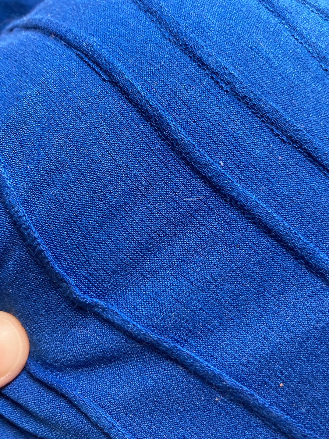 Customer photo review of Ribbed Viscose Jersey Fabric