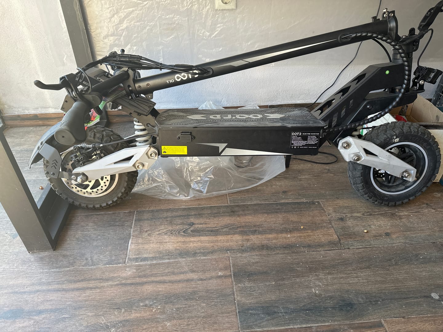 Customer photo review of OOTD T10 E-Scooter