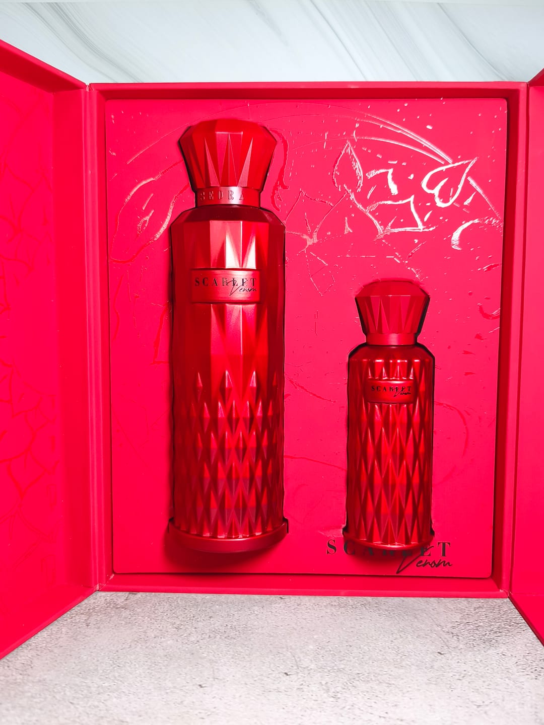 Customer photo review of Scarlet Venom Set - Sedra