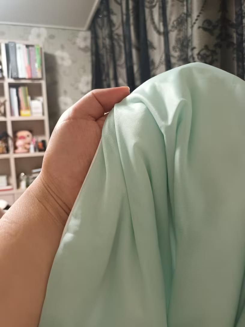 Customer photo review of Ice Silk Cooling Summer Blanket – Twin & Queen Sizes