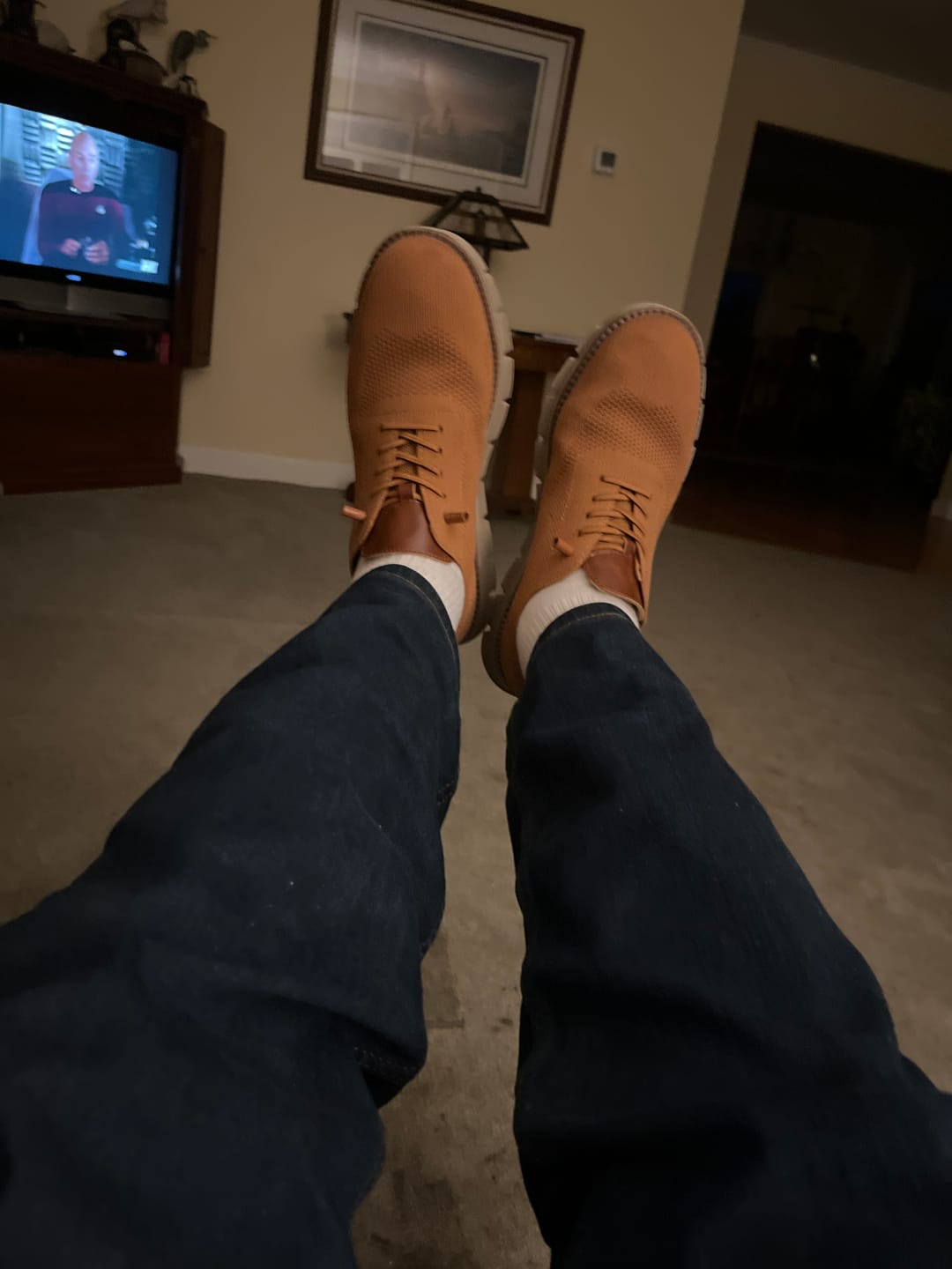 Customer photo review of Ultra Comfy - Healthy and Supportive Walking Shoes