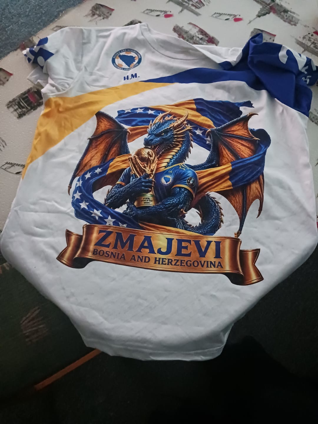 Customer photo review of Unisex Shirt - Custom Zmajevi World Cup 2026 3D Shirt