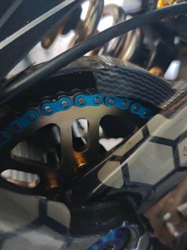 Customer photo review of 219 Primary Drive Replacement Chain | Surron LBX | E Ride Pro | 79 Bike