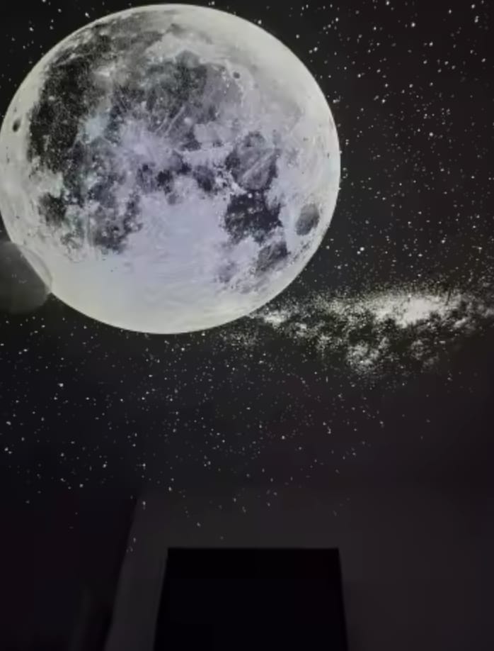 Customer photo review of Galix™ Dream Projector