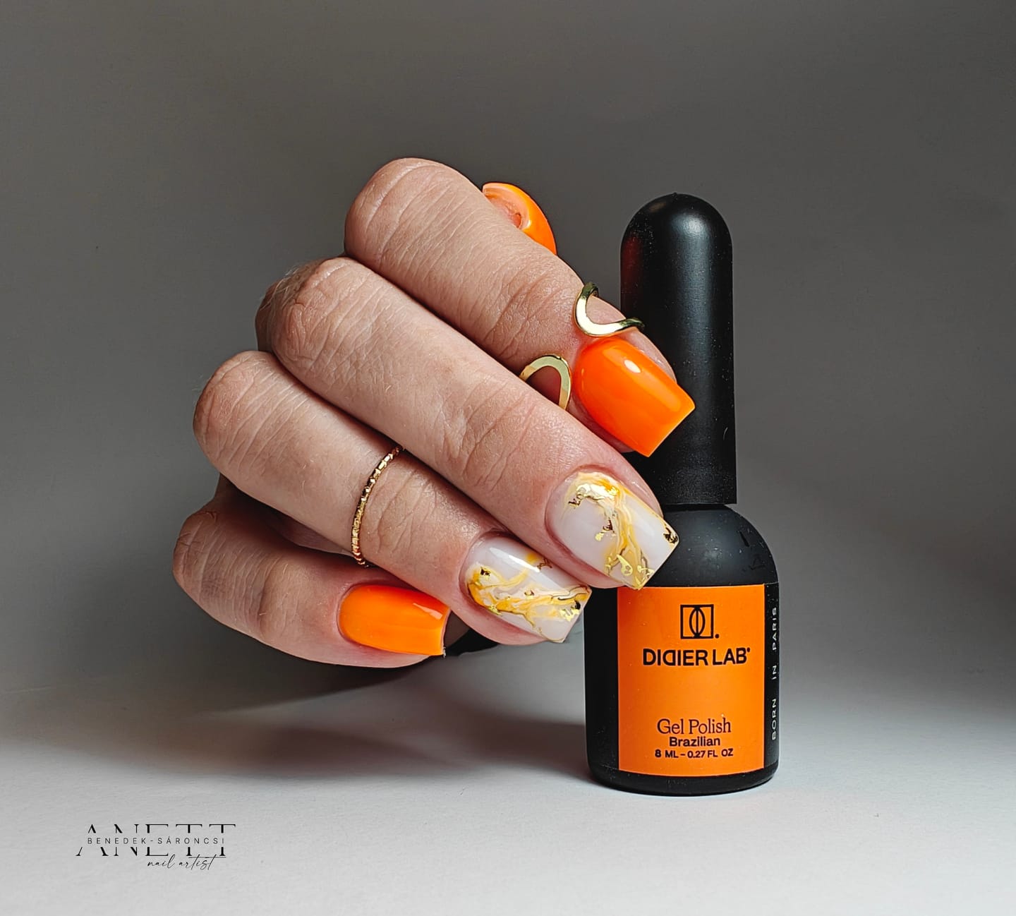 Customer photo review of Studios Didier Hibrid Gél Lakk, Brazilian, 8ml