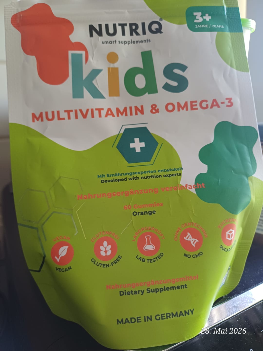 Customer photo review of Kids Multivitamin & Omega-3