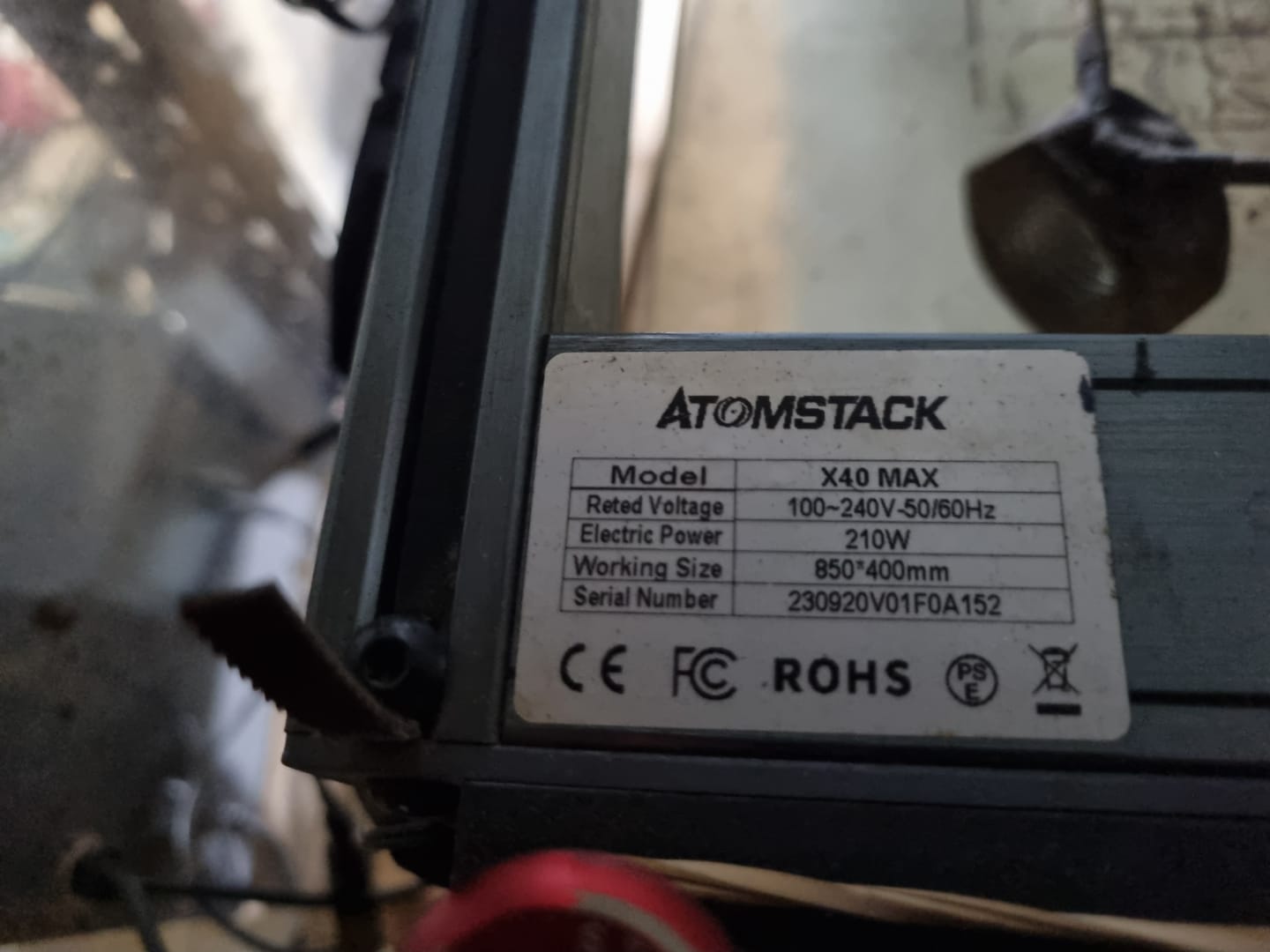 Customer photo review of Atomstack Window Lens Replacement Lens for A6/12/24/48 Pro/Ultrta A10/A20/A40 PRO V2/Max A70 PRO/ A70 MAX Laser Engraver