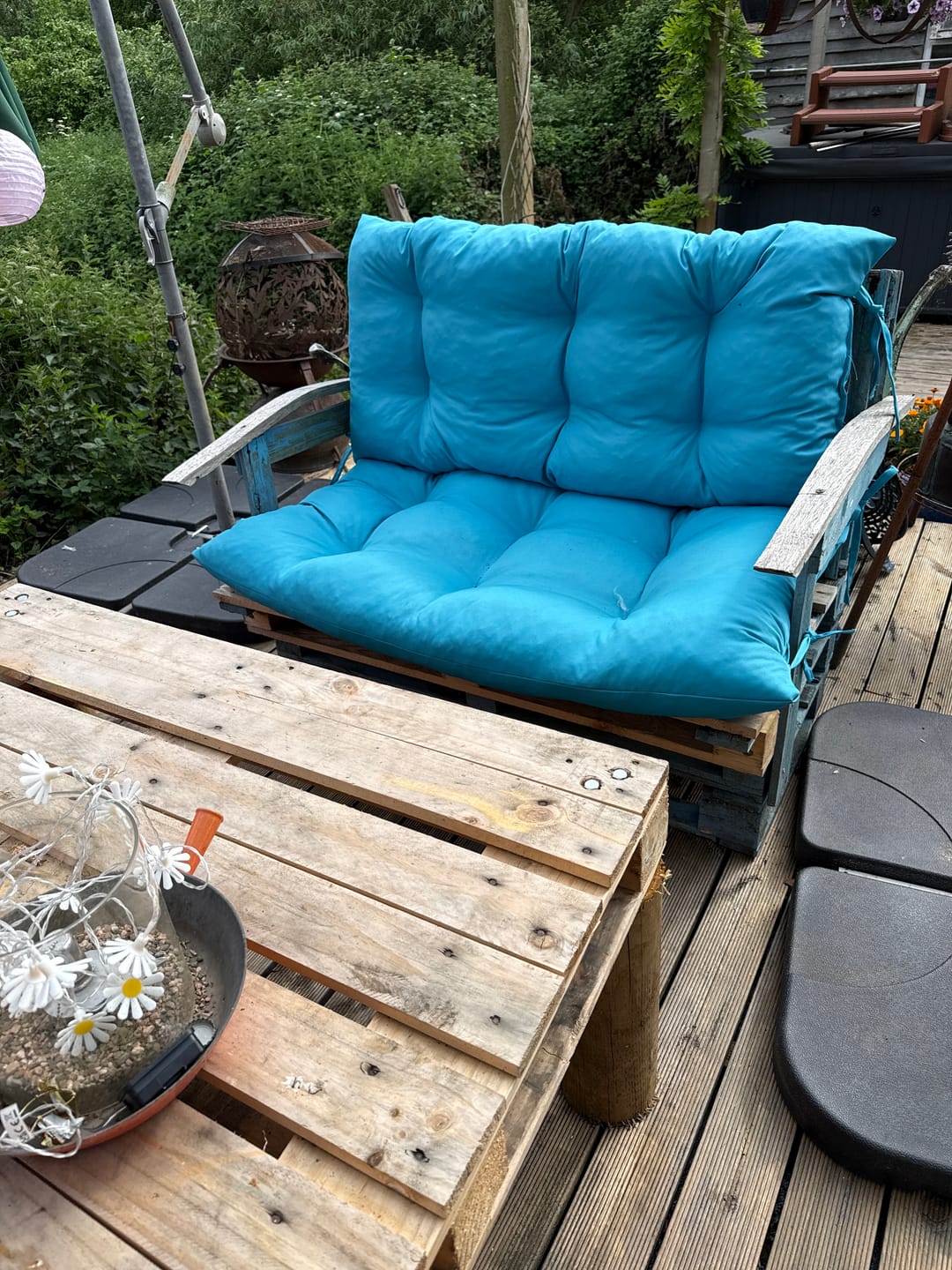 Customer photo review of Outdoor Water Resistant Canvas Fabric