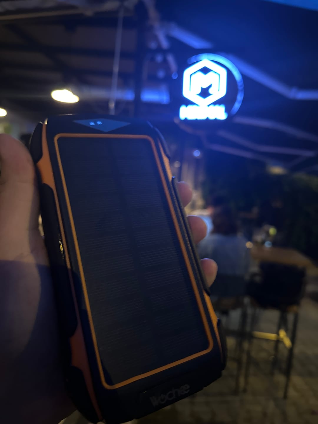 Customer photo review of Wochee XCore Ultimate 6+1 Solar Powerbank