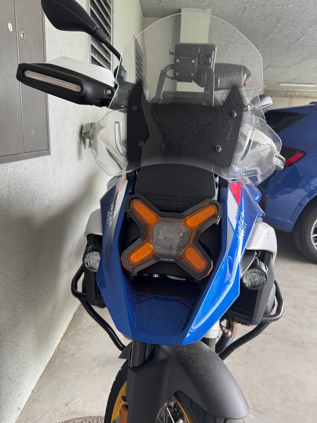 Customer photo review of Headlight Guard Kit for BMW R1300GS / R1300GS Adventure