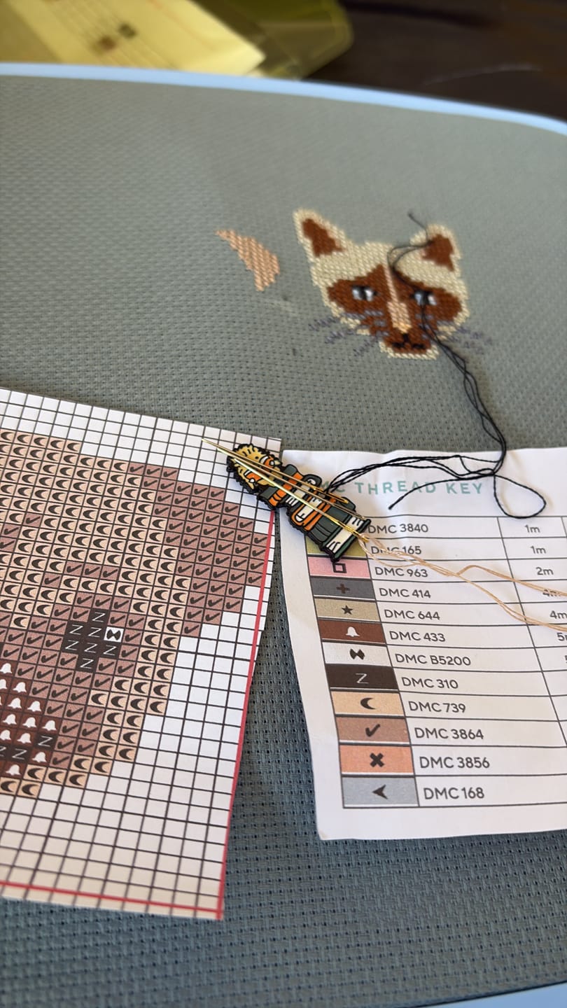 Customer photo review of Nurge Rectangular Plastic Hoops for Cross Stitch