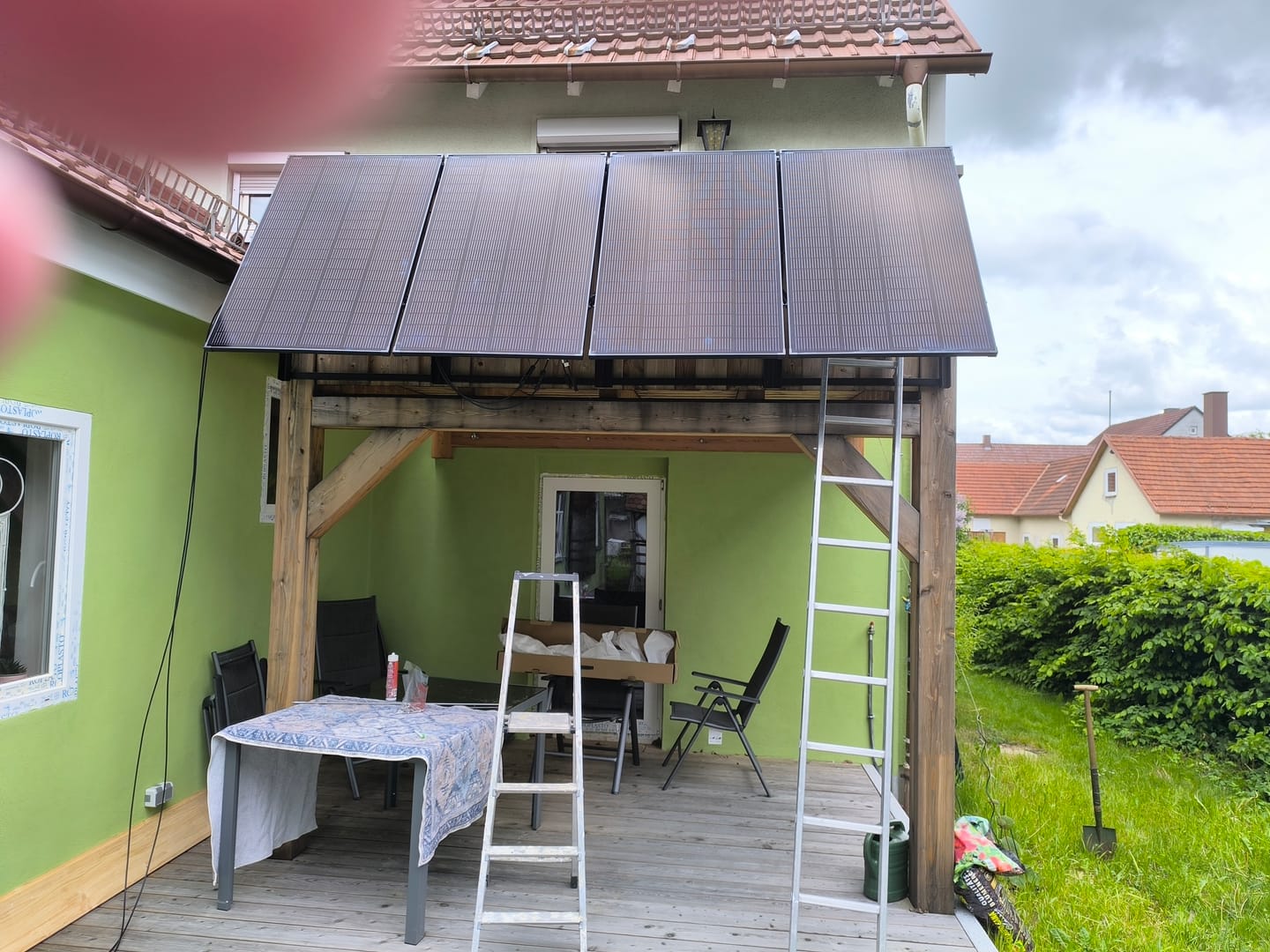 Customer photo review of Ray Halterung Winkel einstellbar