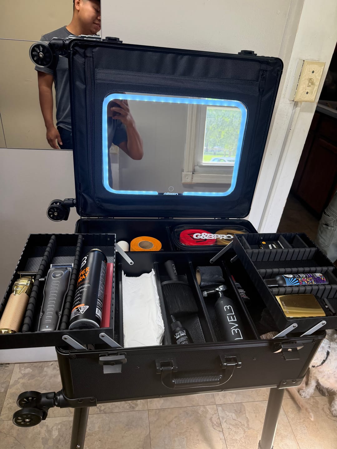 Customer photo review of Roller Elite Mobile Workstation