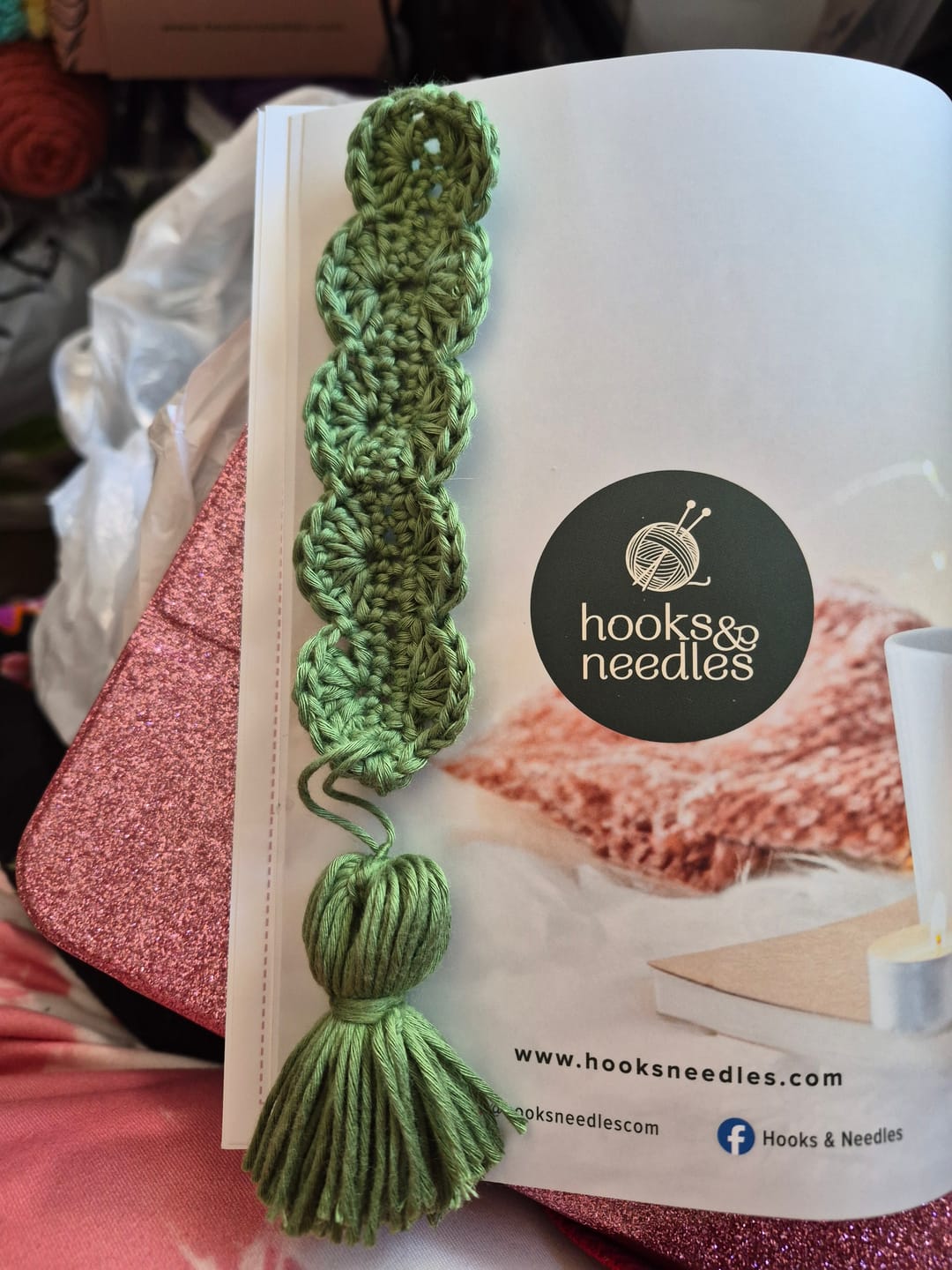 Customer photo review of Hooks & Needles Subscription Box