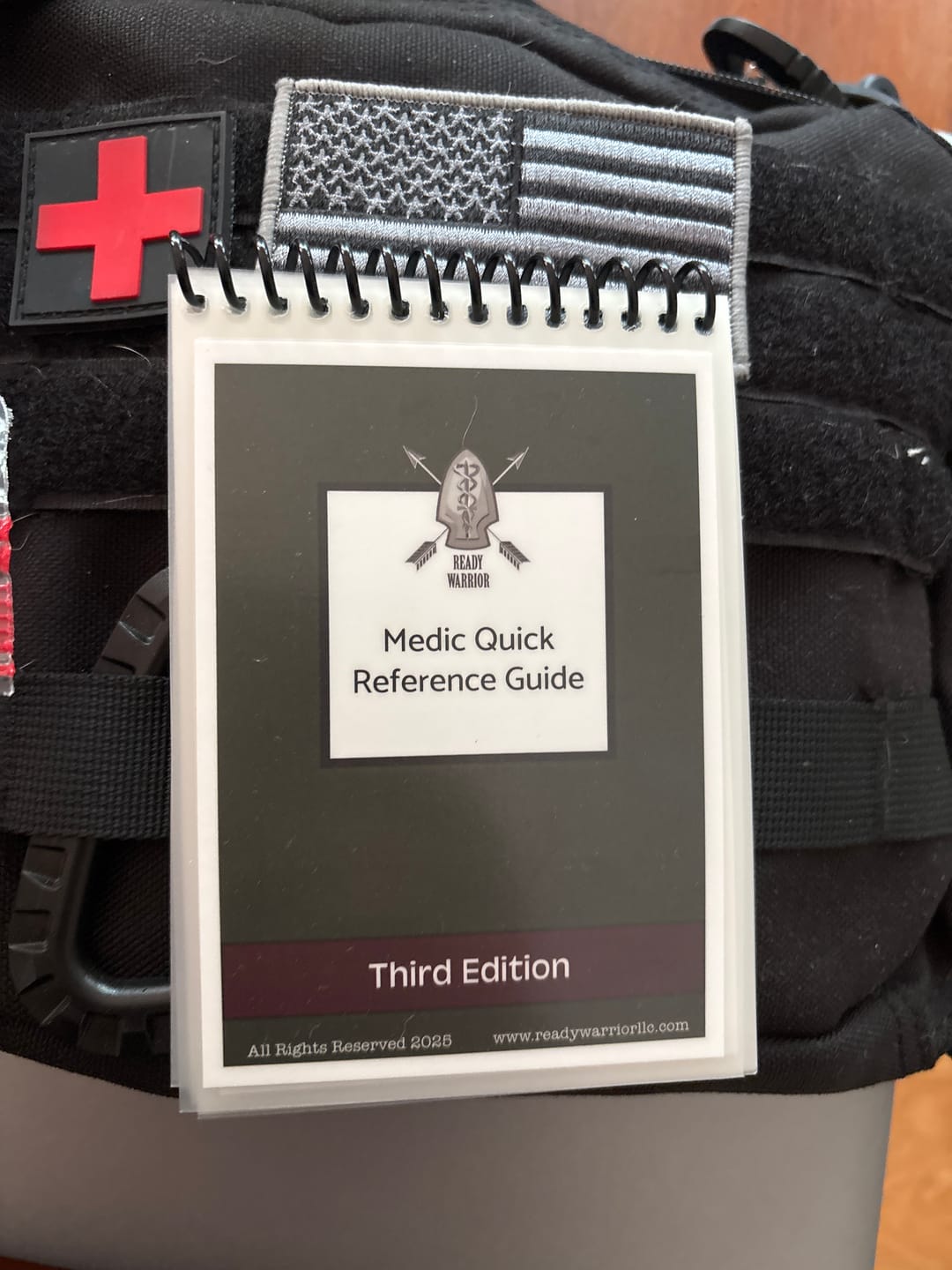 Customer photo review of 3rd Edition Medic Quick Reference Guide (TM) - Pocket Sized (C) 2025