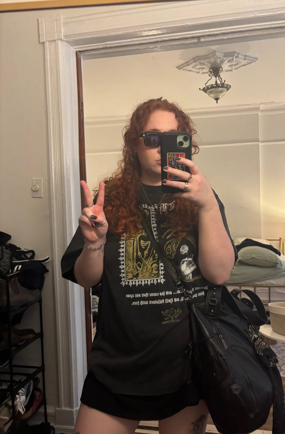 Customer photo review of Death Oversized Tee - The Four Horsemen