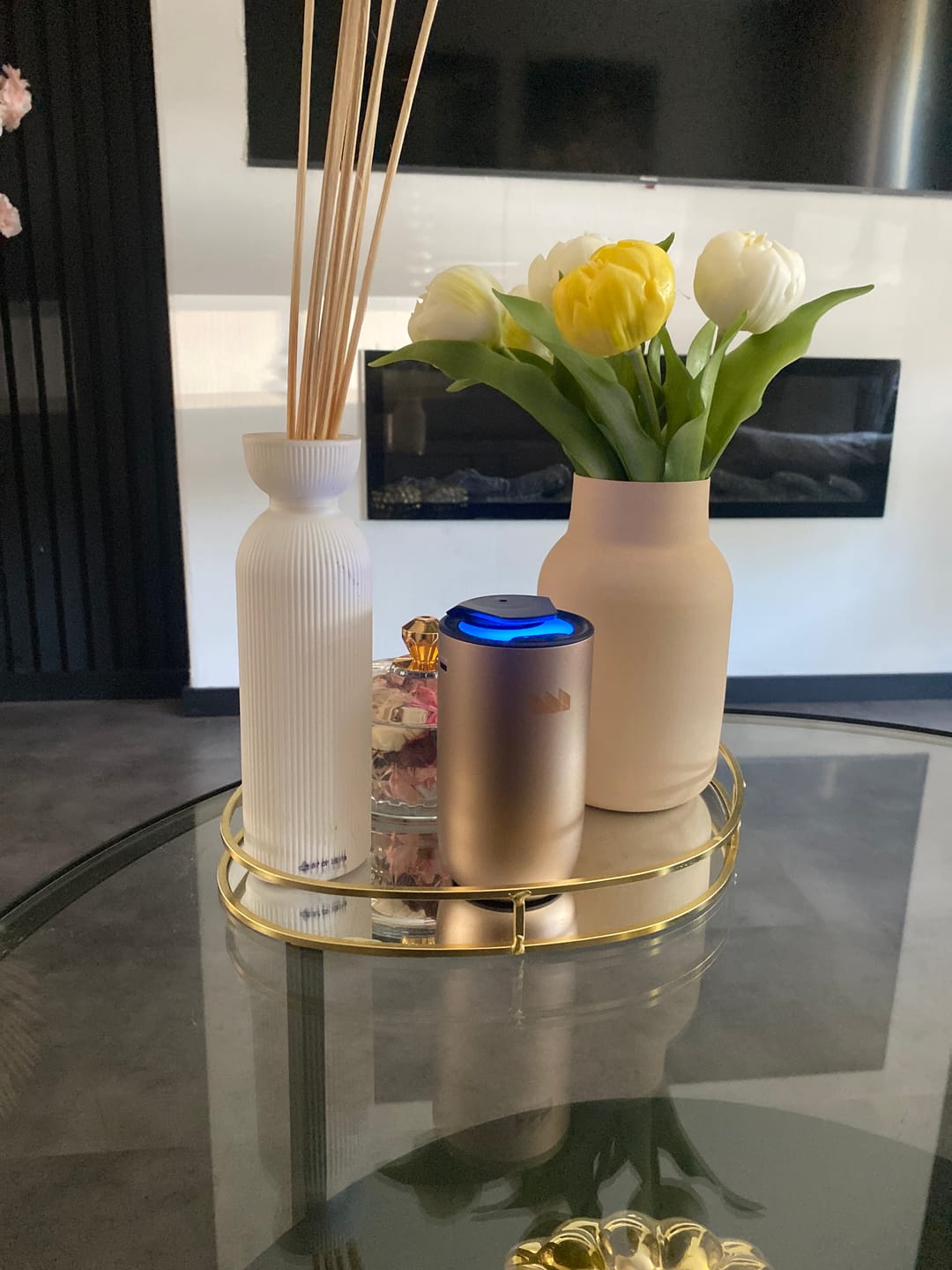 Customer photo review of Aroma Diffuser - Scent Mate + 30ml Geurvulling