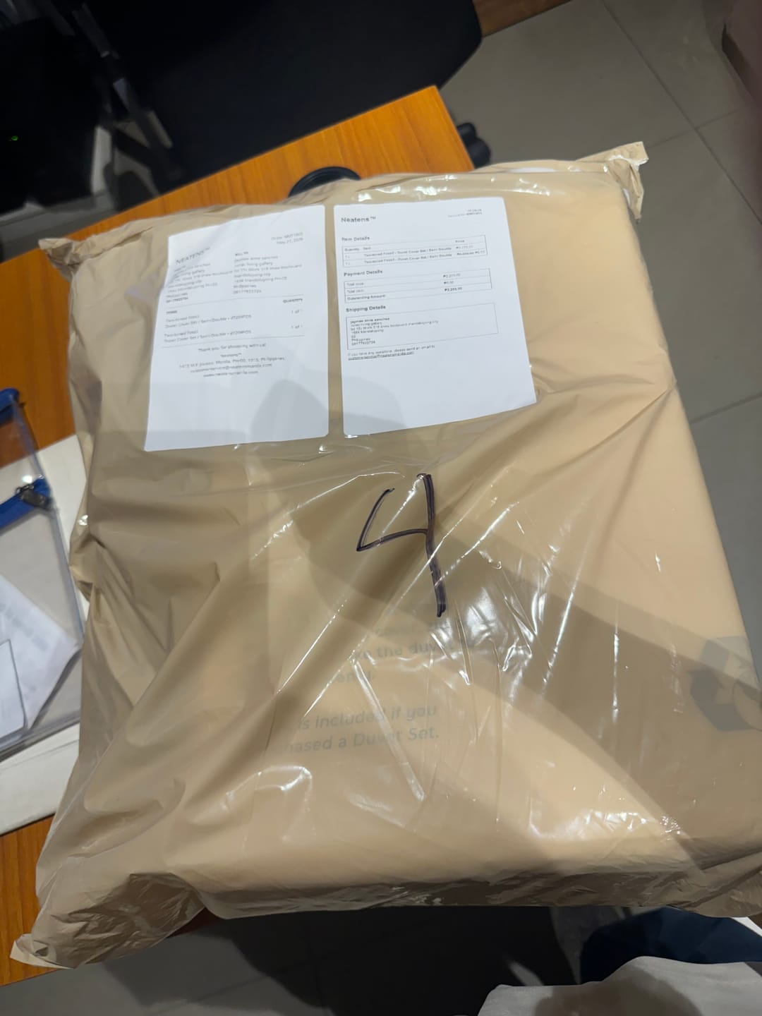 Customer photo review of Plain Fossil