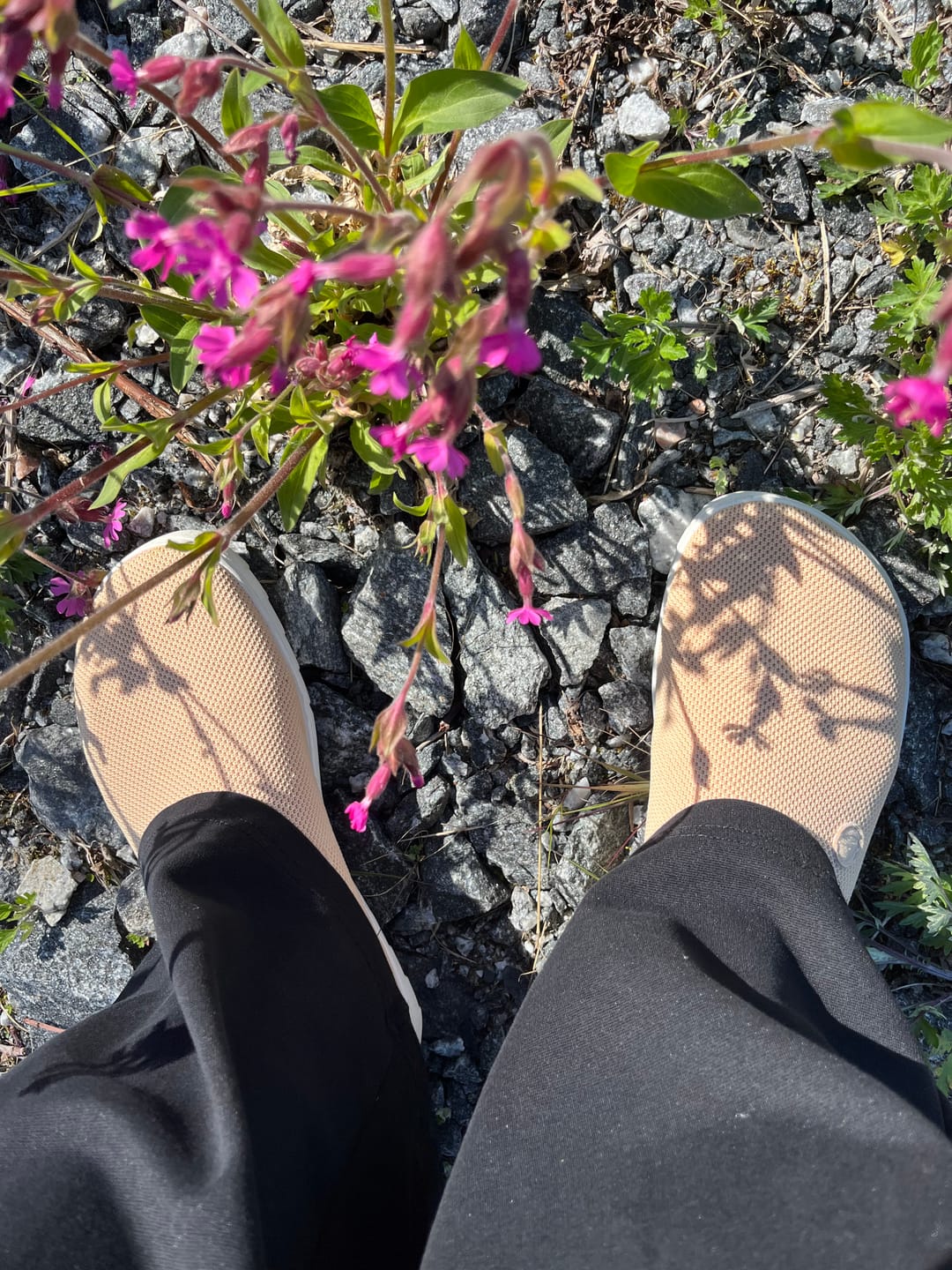 Customer photo review of Vaistoa Lempeä 2 slip on -paljasjalkakengät