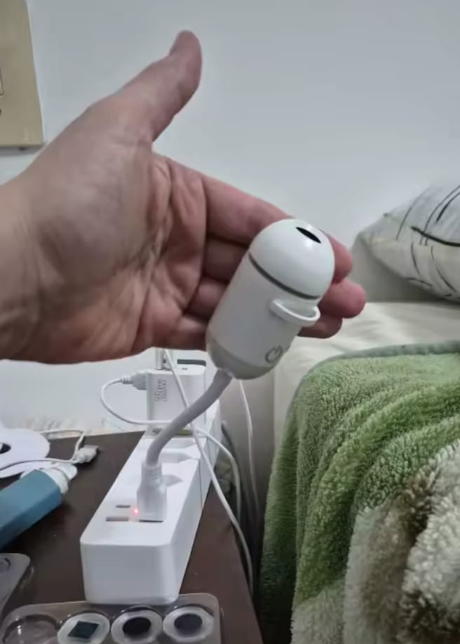 Customer photo review of Galix™ Dream Projector