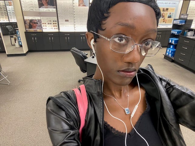 Customer photo review of Sensationnel Empire Celebrity Series 100% Human Hair Full Wig - RIA