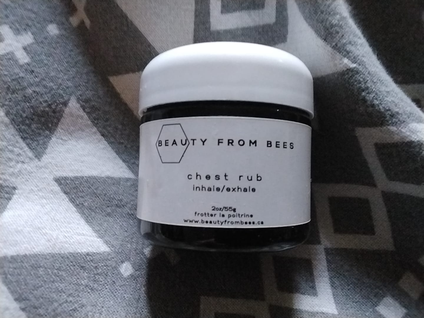 Customer photo review of Chest Rub
