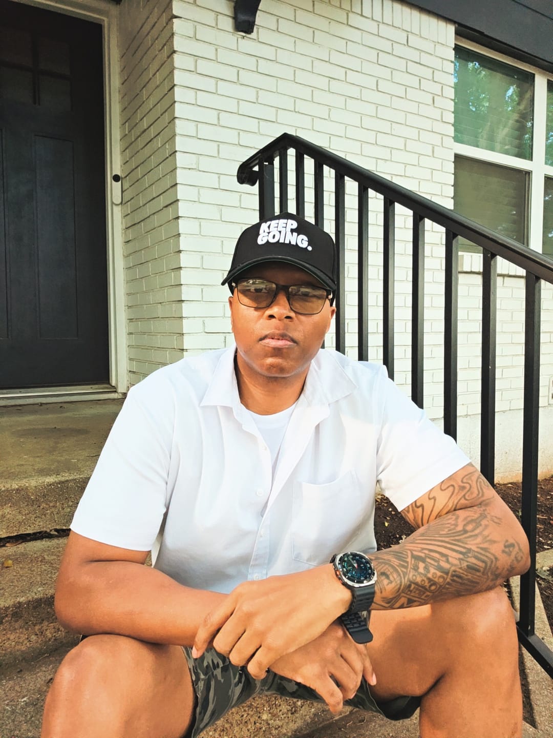 Customer photo review of KEEP GOING BLACK