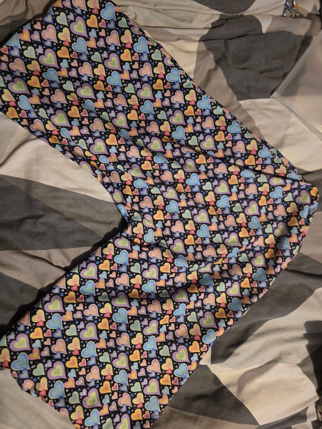 Customer photo review of Joyful Hearts Polycotton Fabric