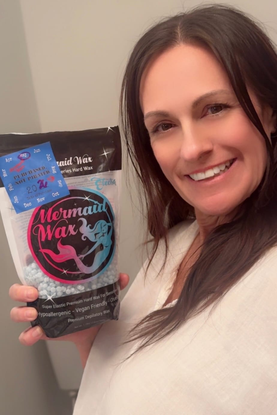Customer photo review of At-Home Signature Series Hair Removal Wax