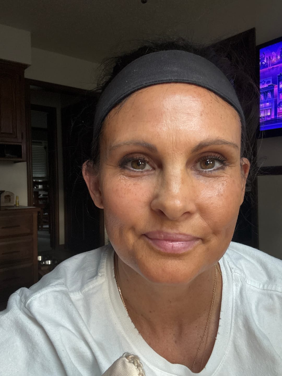 Customer photo review of Sunny Girl Face Tanning Mist