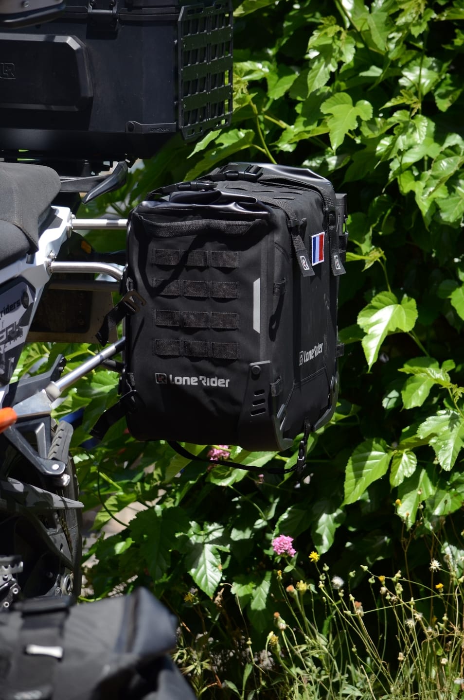Customer photo review of MotoBags – Semi-Rigid Motorcycle Bags