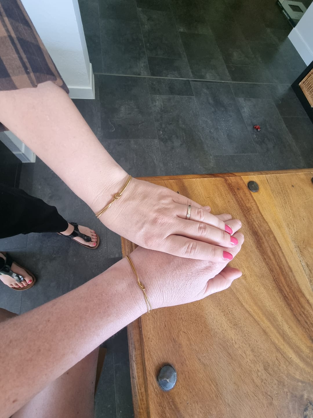 Customer photo review of Verbindungsknoten Armband