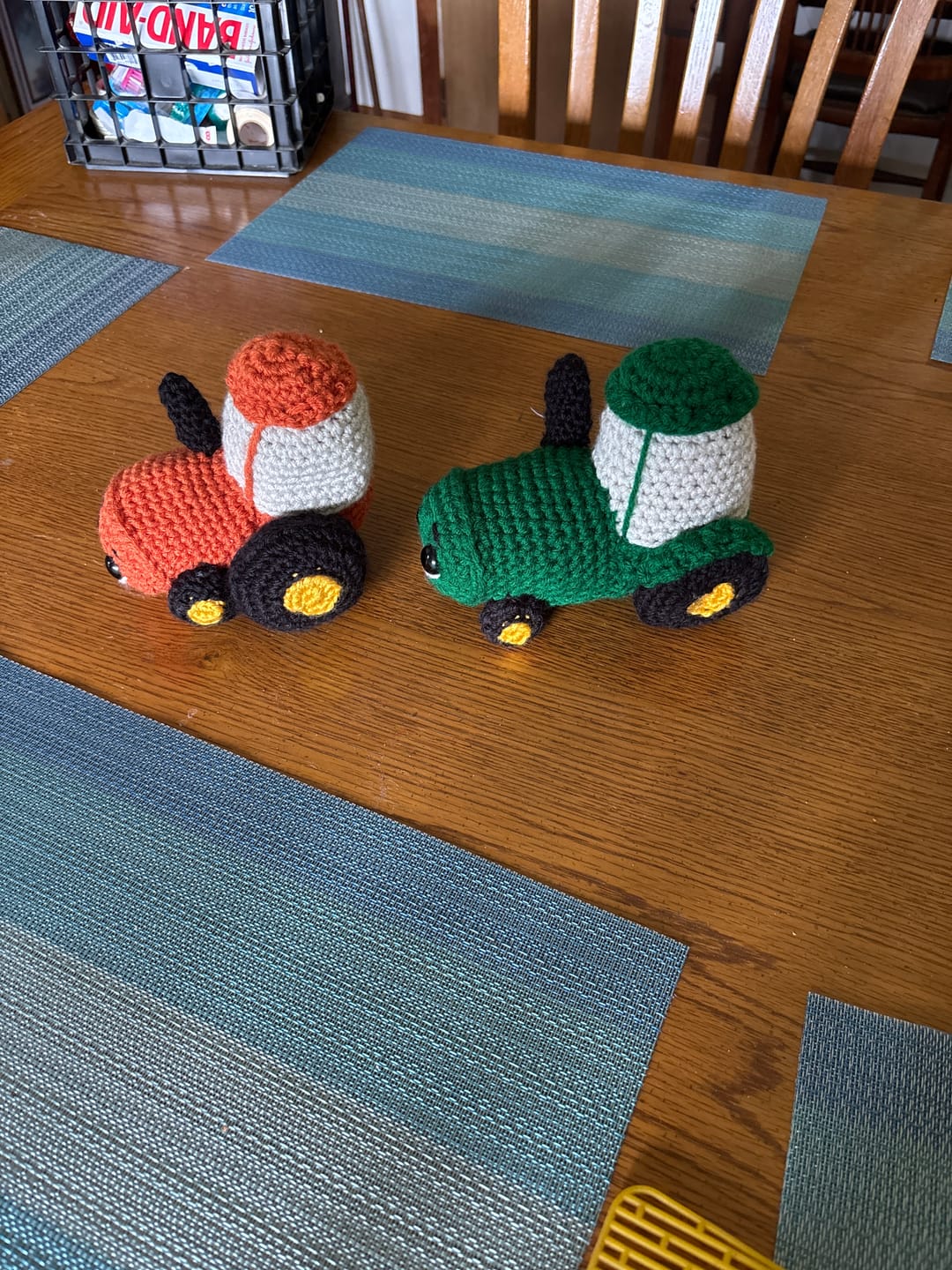 Customer photo review of Farm Crochet Pattern Bundle PDF | Tractor, Silo, Hay
