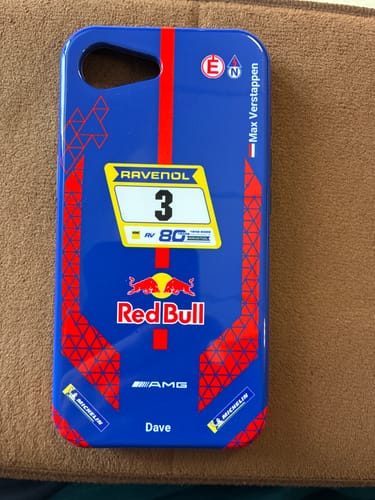 Kundenbewertung mit Foto zu Verstappen AMG GT3 Livery - Individuelle Premium Hülle für iPhone